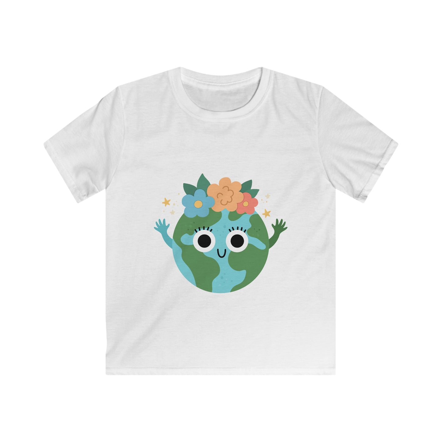 Girls Youth Softstyle Earth Tee