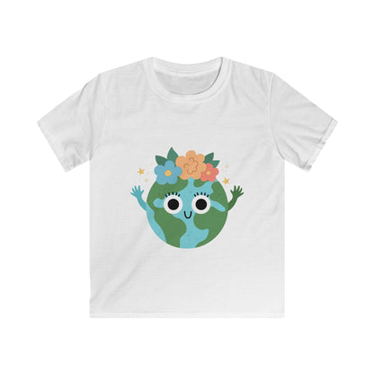 Girls Youth Softstyle Earth Tee