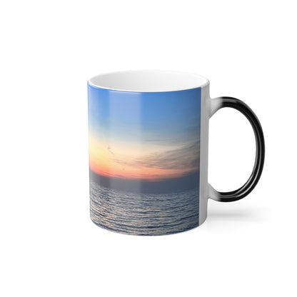 Ocean View Color Morphing Mug, 11oz