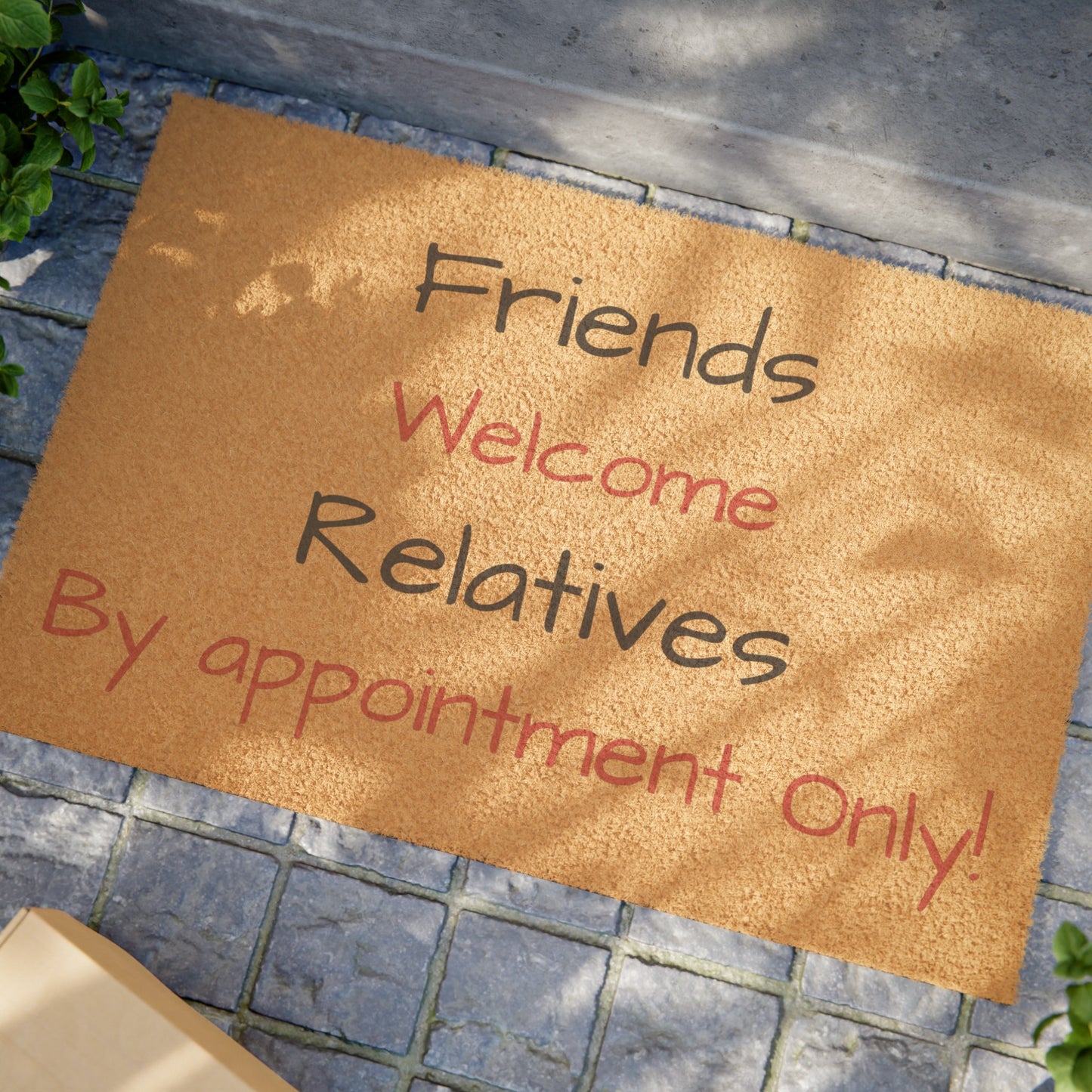 Friends Welcome Doormat